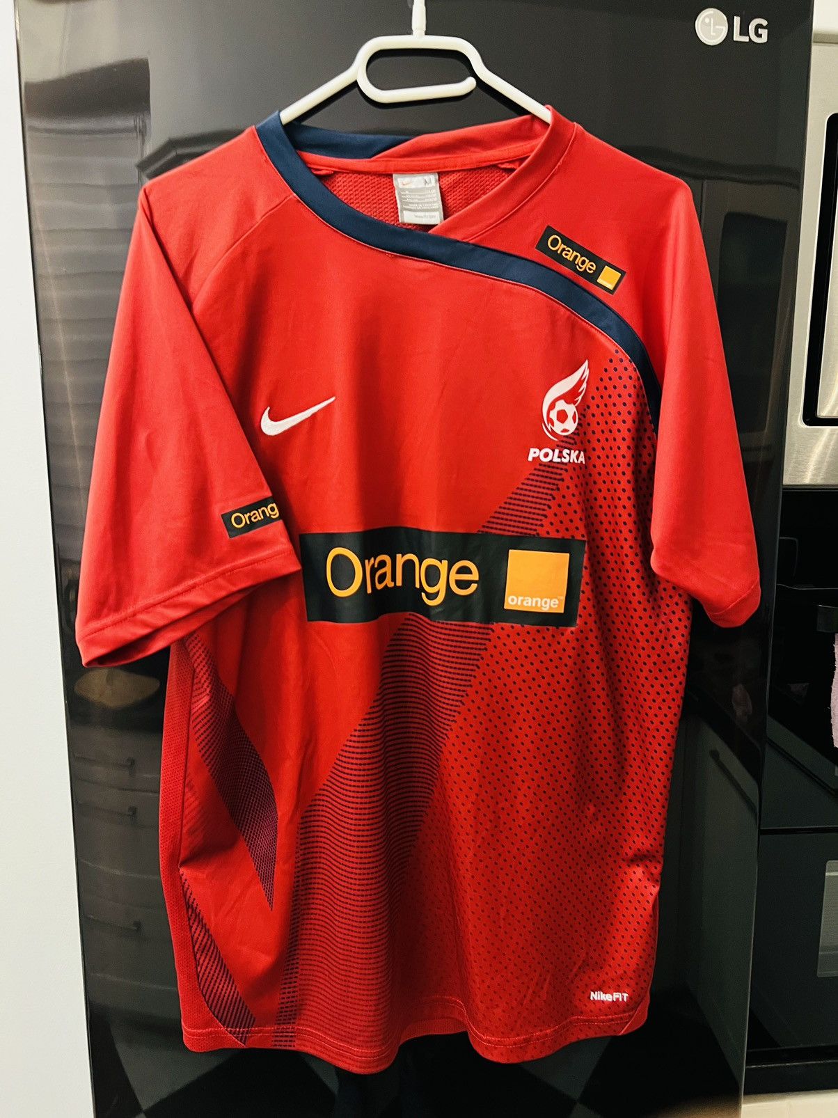 Nike Poland Jersey soccer football retro 90s Size US L / EU 52-54 / 3 - 1 Thumbnail