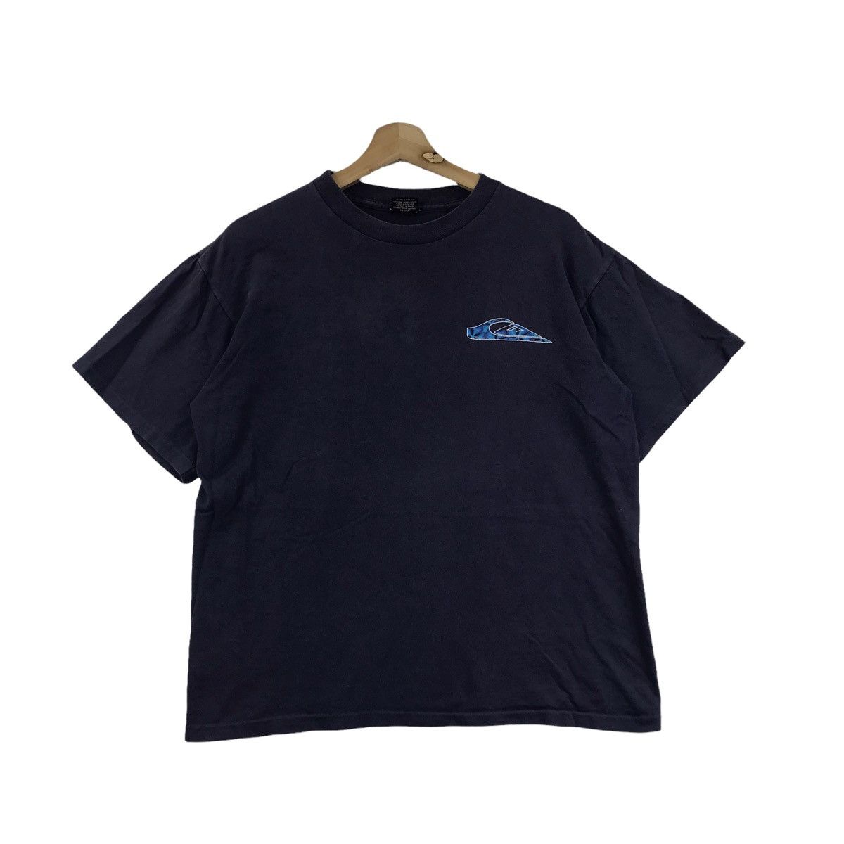 Quiksilver Vintage 90s QUIKSILVER USA SURFWEAR Surf Blue T shirt Size US M / EU 48-50 / 2 - 3 Thumbnail