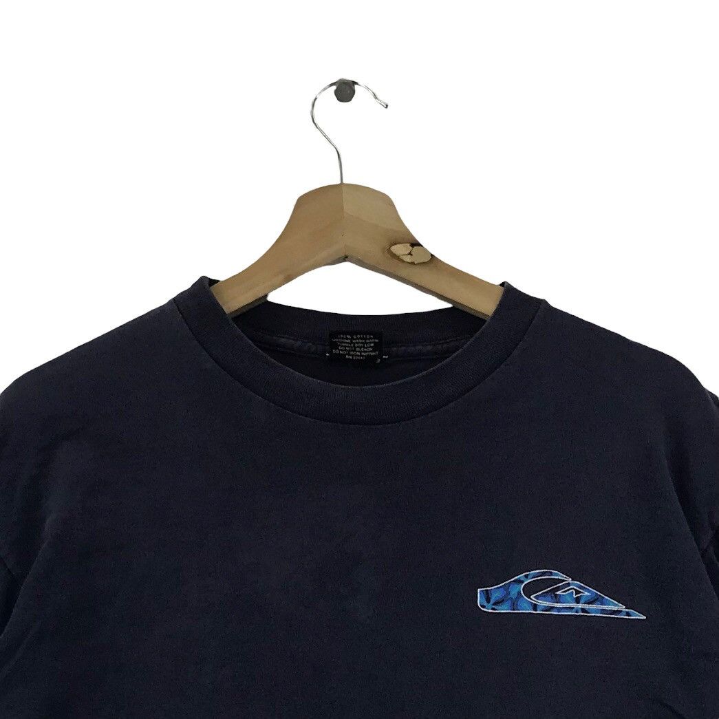Quiksilver Vintage 90s QUIKSILVER USA SURFWEAR Surf Blue T shirt Size US M / EU 48-50 / 2 - 4 Thumbnail