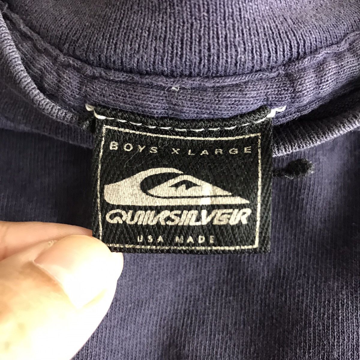 Quiksilver Vintage 90s QUIKSILVER USA SURFWEAR Surf Blue T shirt Size US M / EU 48-50 / 2 - 6 Thumbnail
