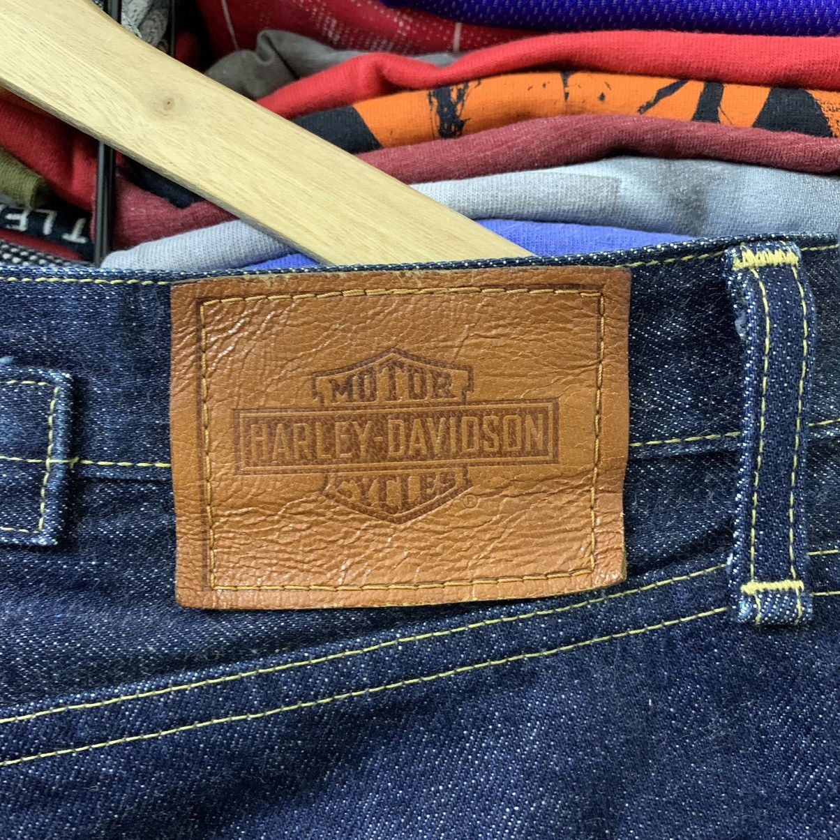 Harley Davidson × Vintage HARLEY DAVIDSON VINTAGE DENIM SELVEDGE Size US 33 - 7 Thumbnail