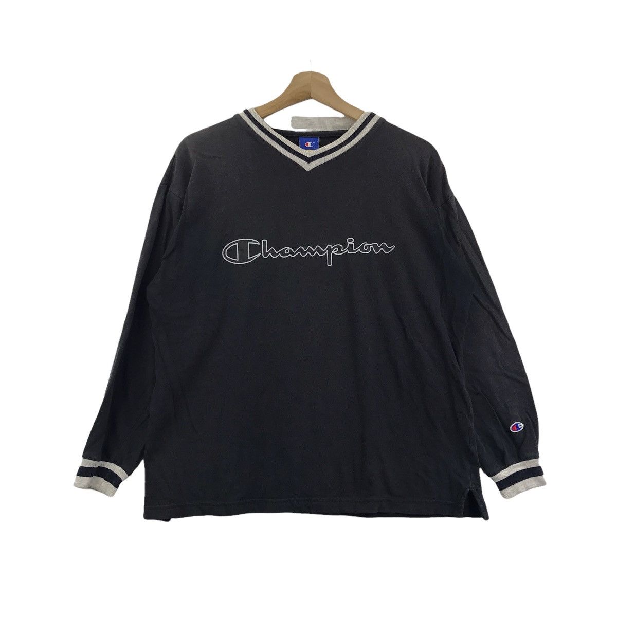 Champion Vintage CHAMPION SCRIPT USA Big Logo Sportswear Size US M / EU 48-50 / 2 - 1 Thumbnail