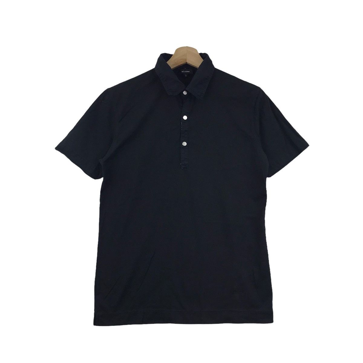 INED HOMMES By Yohji Yamamoto Japanese Brand Collar T Shirt