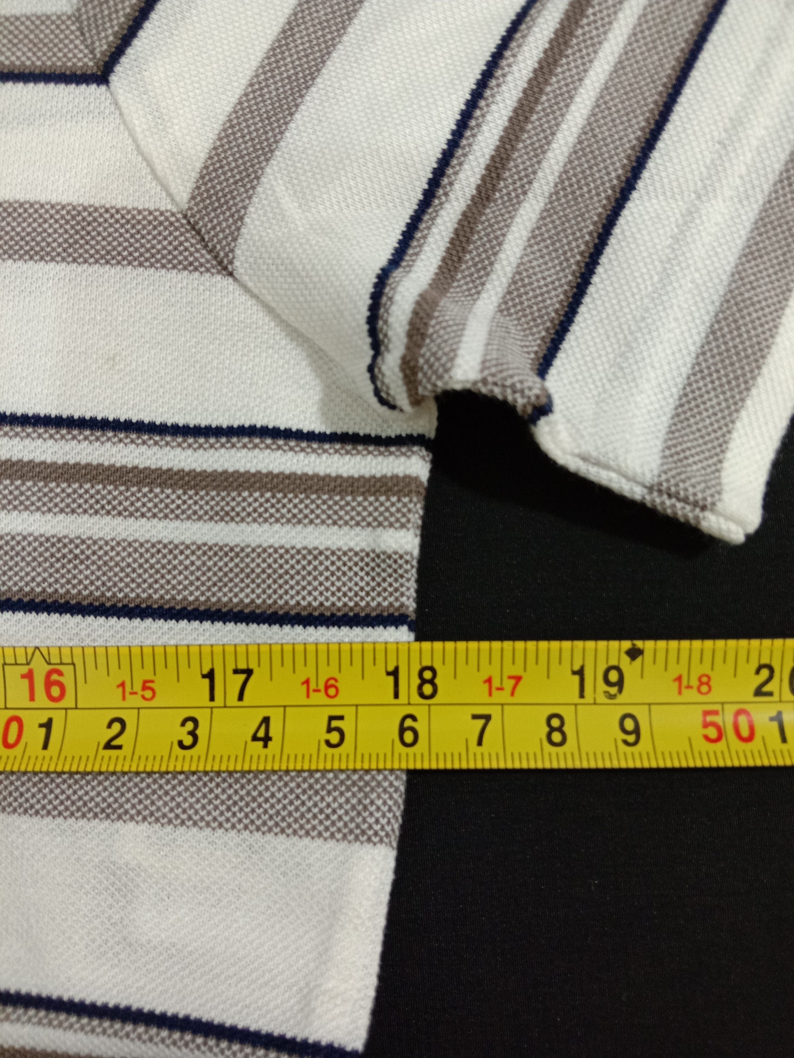 Designer × Salvatore Ferragamo Salvatore Ferragamo Striped Classic Polo Italy Size US S / EU 44-46 / 1 - 5 Thumbnail