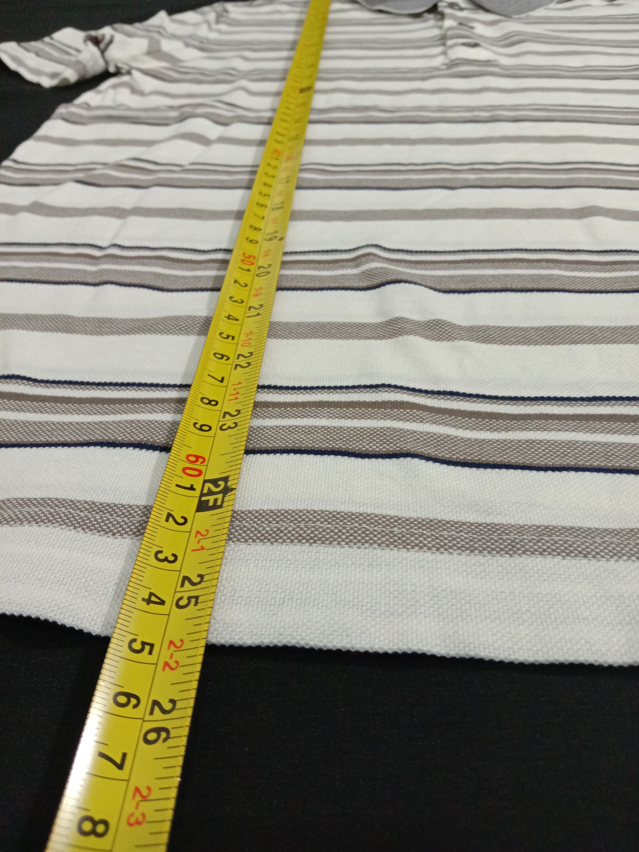 Designer × Salvatore Ferragamo Salvatore Ferragamo Striped Classic Polo Italy Size US S / EU 44-46 / 1 - 6 Thumbnail
