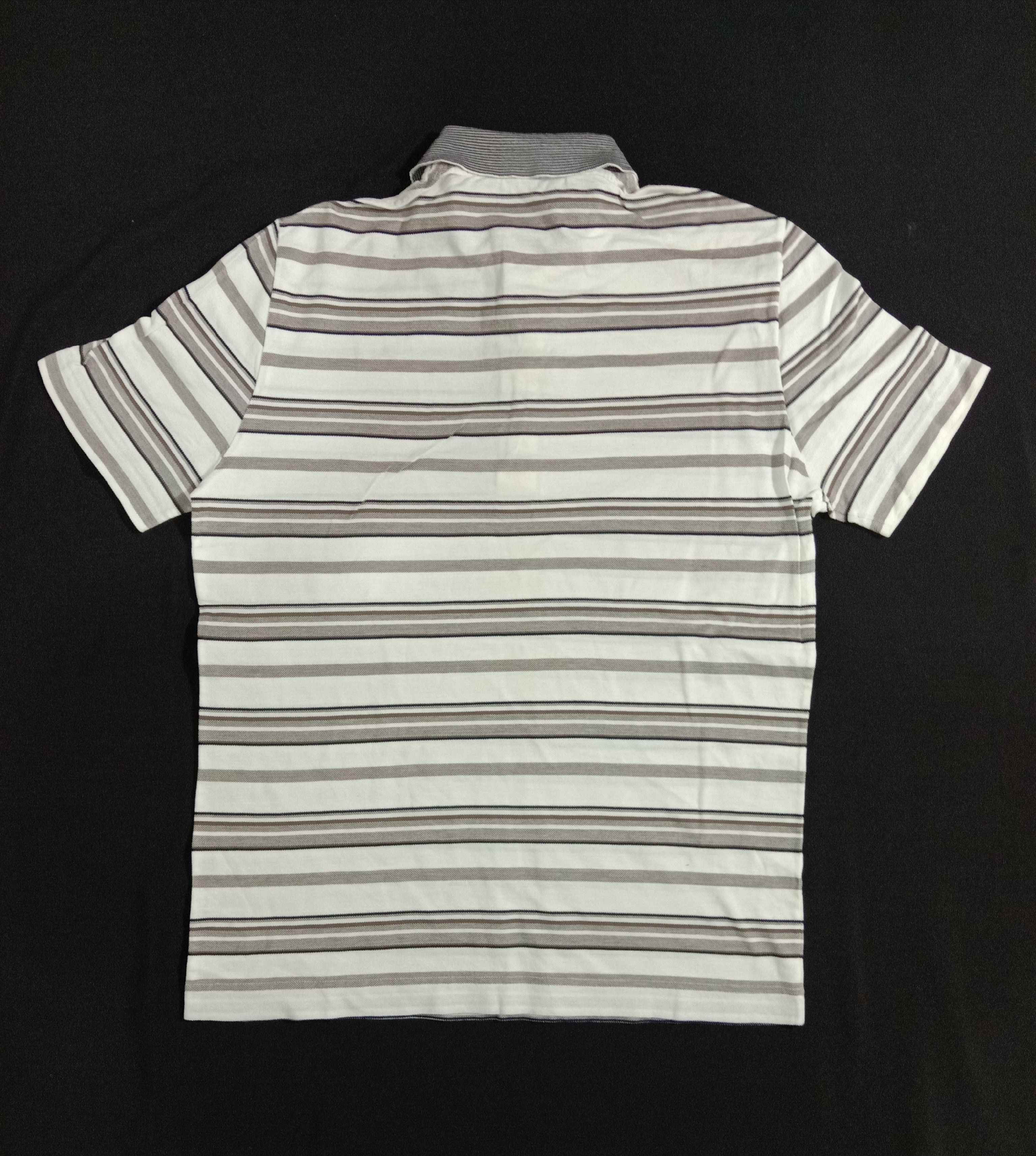 Designer × Salvatore Ferragamo Salvatore Ferragamo Striped Classic Polo Italy Size US S / EU 44-46 / 1 - 4 Thumbnail