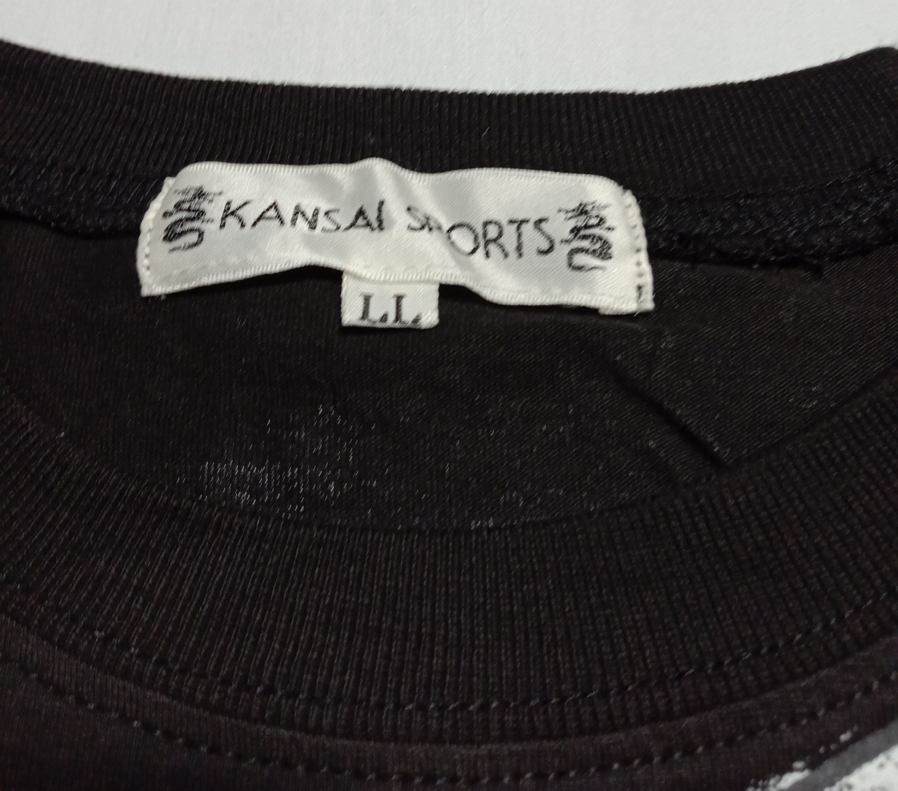 Japanese Brand × Kansai Yamamoto Kansai Yamamoto Sports Tee Dragon Motif Size US L / EU 52-54 / 3 - 3 Thumbnail