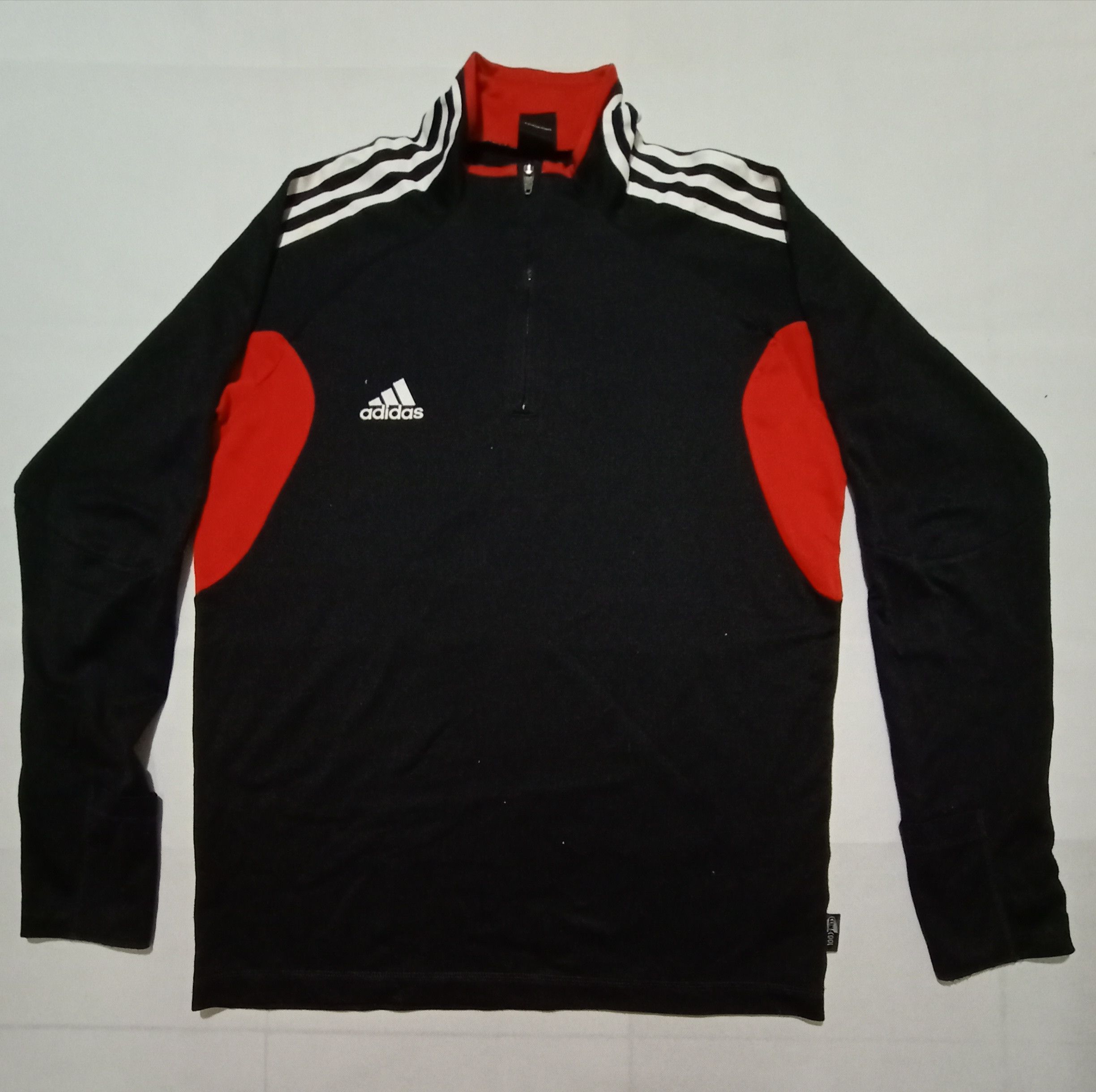 Adidas Adidas Zipper Sweatshirt CLIMACOOL Fabric Technology Size US L / EU 52-54 / 3 - 1 Thumbnail
