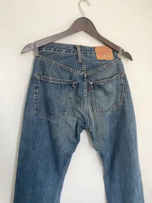 Denime × Japanese Brand × Vintage OFFER🔥Vintage Denime Redline Selvedge Denim Jeans 27x39 Size US 27 - 2 Thumbnail