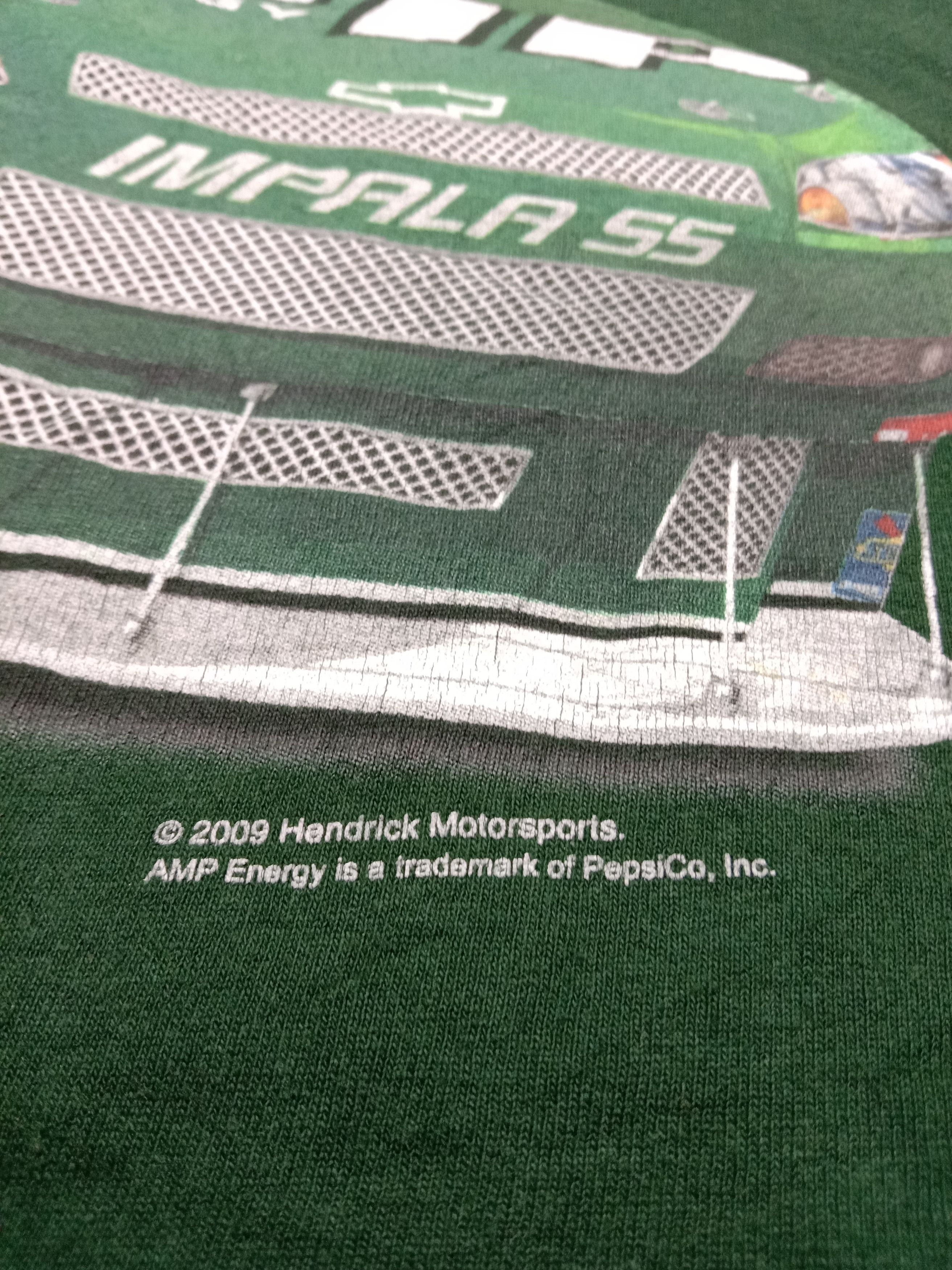 NASCAR Vintage Dale Jr 88 Nascar Shirt Impala 55 AMP Energy Tee Size US L / EU 52-54 / 3 - 3 Thumbnail
