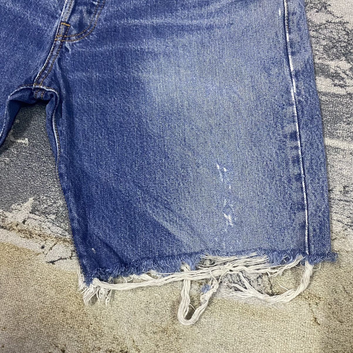 Levi's × Vintage Vintage Levis 501 LVC Denim Jeans Short Size US 33 - 9 Thumbnail