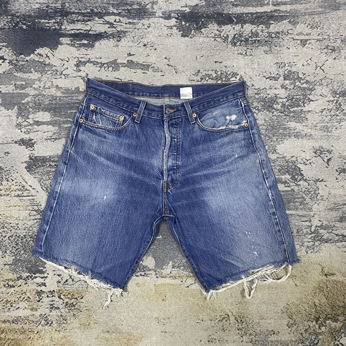 Levi's × Vintage Vintage Levis 501 LVC Denim Jeans Short Size US 33 - 2 Thumbnail