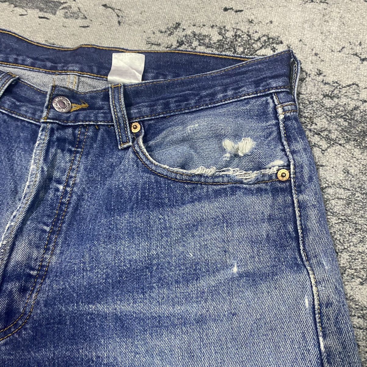 Levi's × Vintage Vintage Levis 501 LVC Denim Jeans Short Size US 33 - 10 Thumbnail