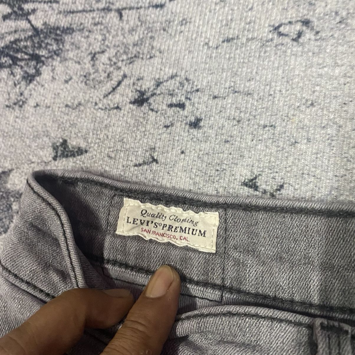 Levi's × Vintage Vintage Levis Elastic Faded Denim Jeans Size US 34 / EU 50 - 8 Thumbnail