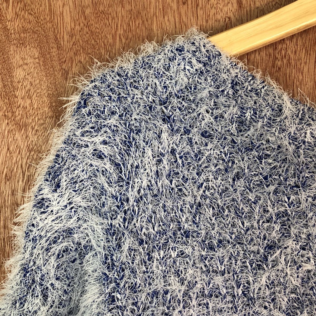 Homespun Knitwear × Japanese Brand First japan Shag Shaggy Fur Mohair Knitwear #6677 Size M / US 6-8 / IT 42-44 - 6 Thumbnail