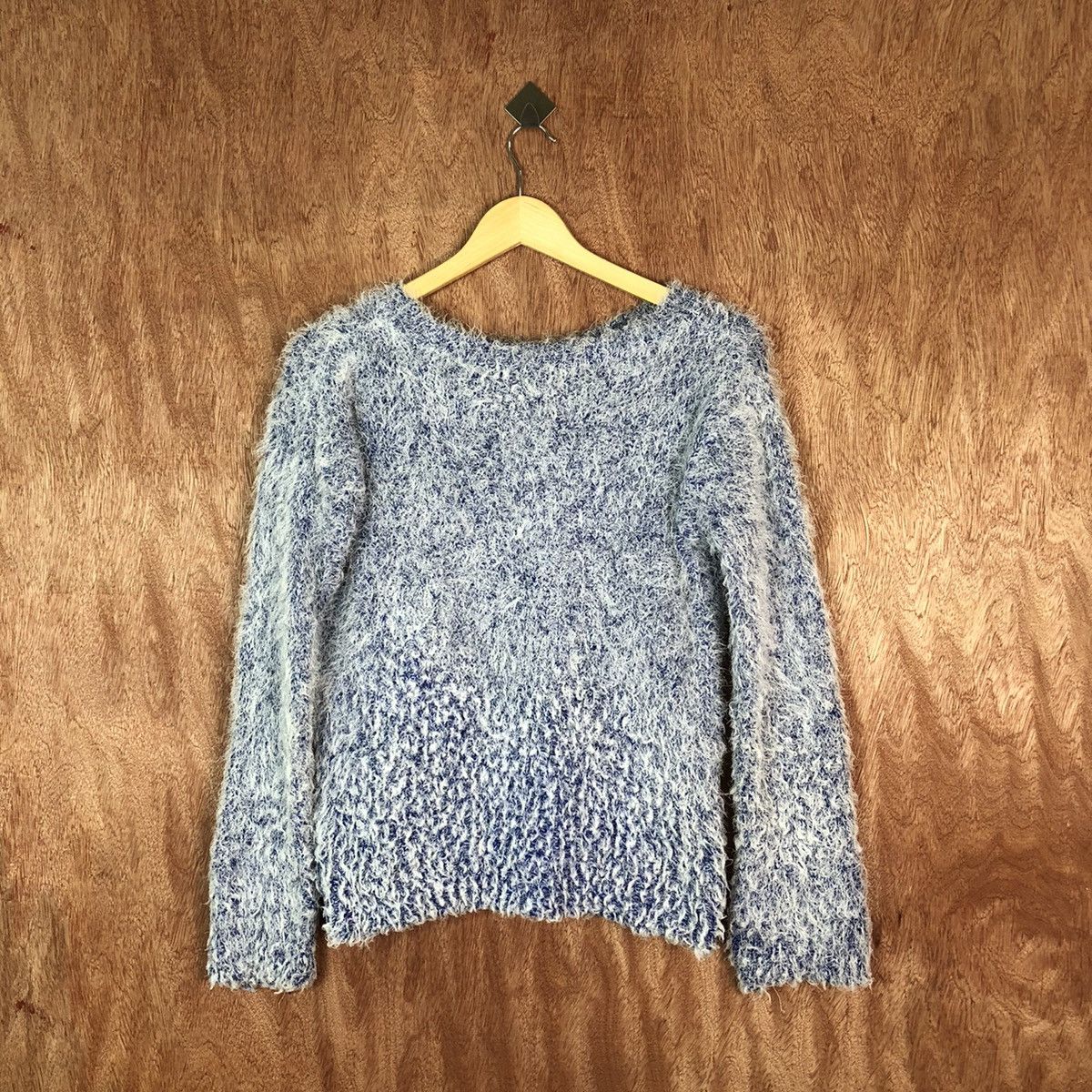 Homespun Knitwear × Japanese Brand First japan Shag Shaggy Fur Mohair Knitwear #6677 Size M / US 6-8 / IT 42-44 - 9 Thumbnail