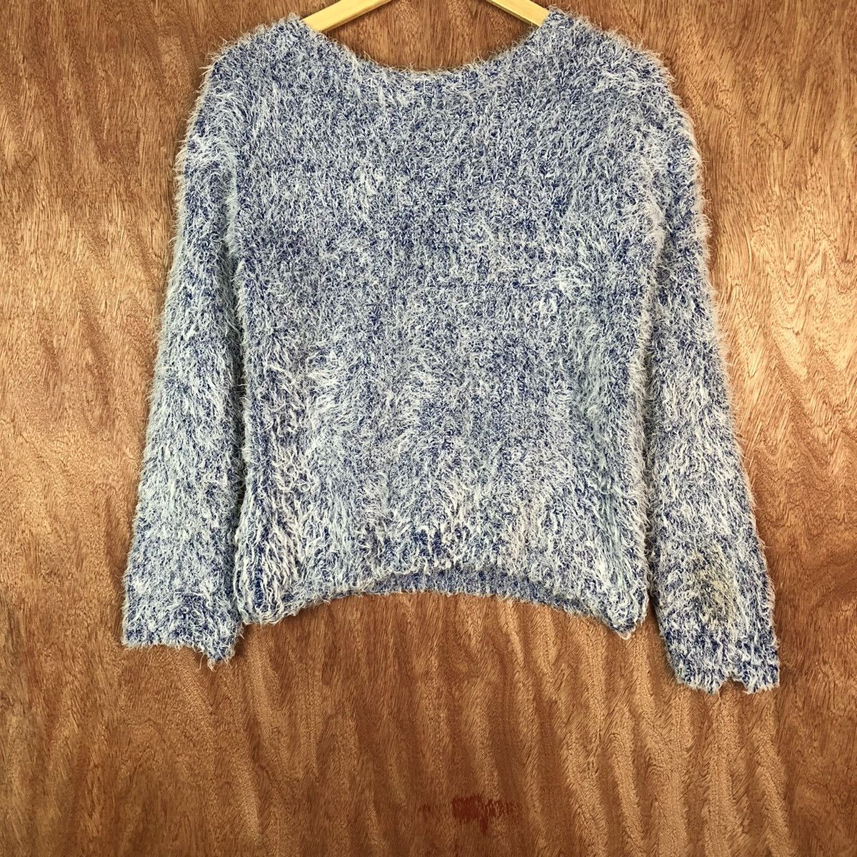 Homespun Knitwear × Japanese Brand First japan Shag Shaggy Fur Mohair Knitwear #6677 Size M / US 6-8 / IT 42-44 - 3 Thumbnail