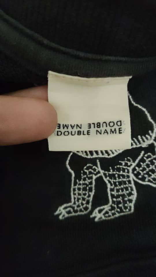 Arts & Science × Designer Double Name Embroidered Jumper Size US L / EU 52-54 / 3 - 5 Thumbnail
