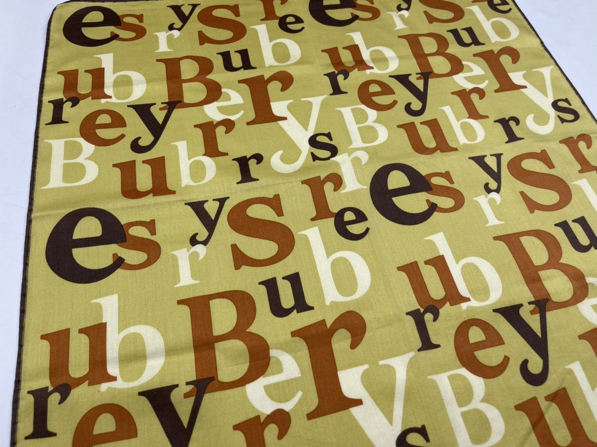 Burberry × Vintage burberry bandana handkerchief neckerchief scarf HC0103 Size ONE SIZE - 4 Thumbnail
