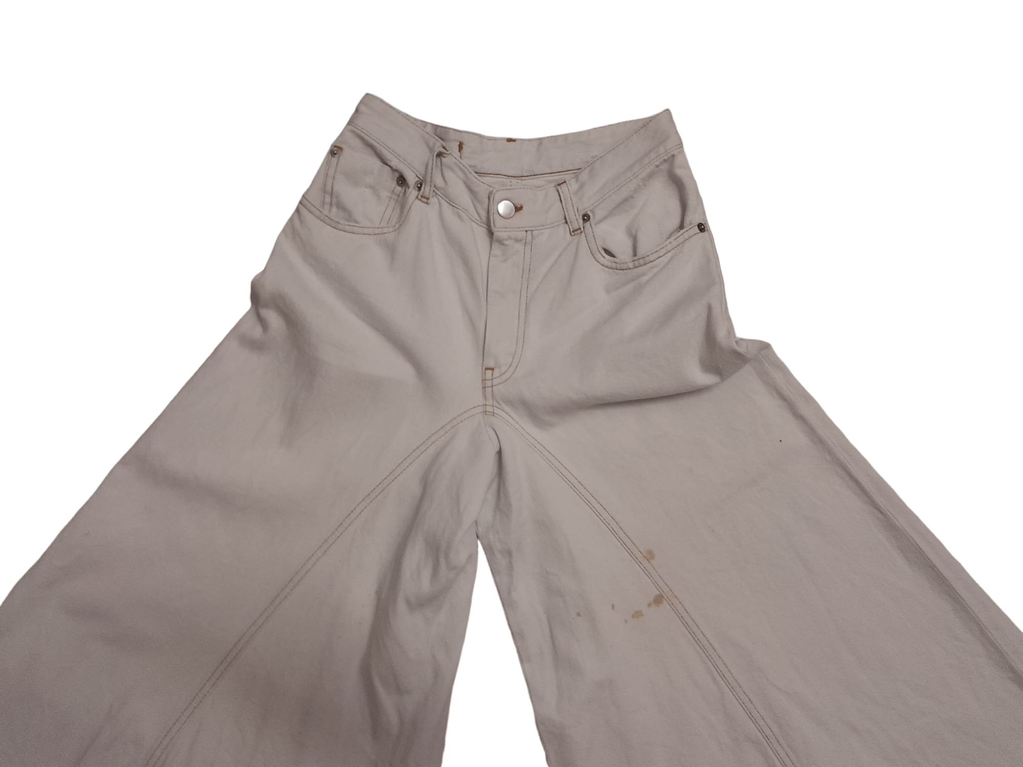Maison Margiela MM6 Maison Margiela Over-Wide Leg Jeans (E810) Size US 26 / EU 42 - 2 Thumbnail