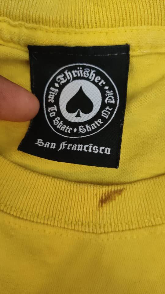 Thrasher THRASHED Thrasher Skate Worn T Size US L / EU 52-54 / 3 - 4 Thumbnail