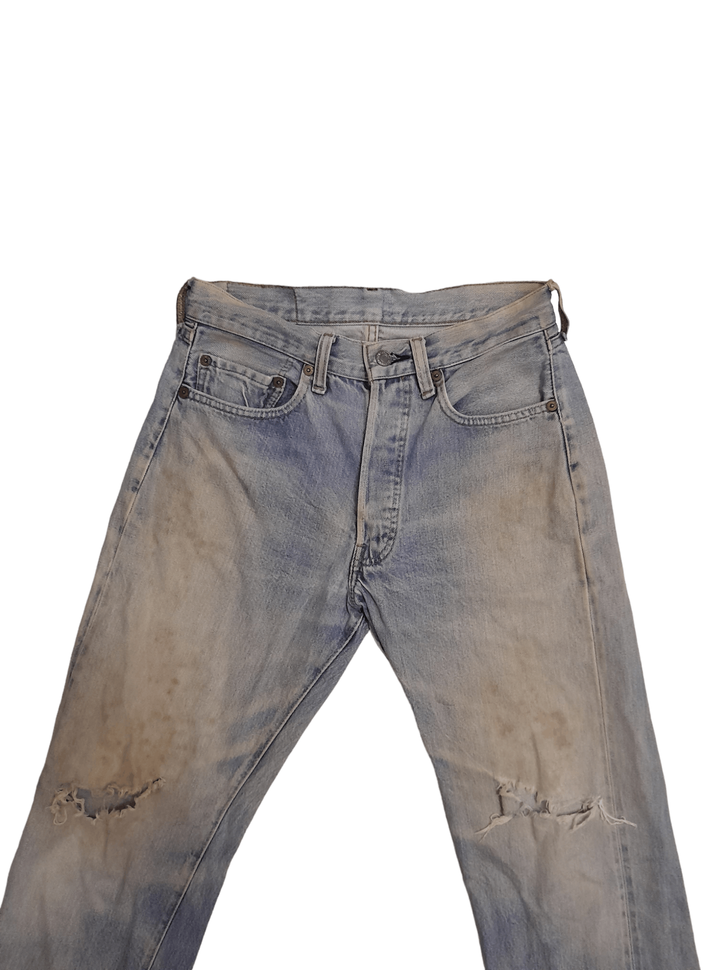 Levi's 80s Levis 501 Usa Selvedge 524 Denim Cobain (E812) W28 Size US 28 / EU 44 - 2 Thumbnail