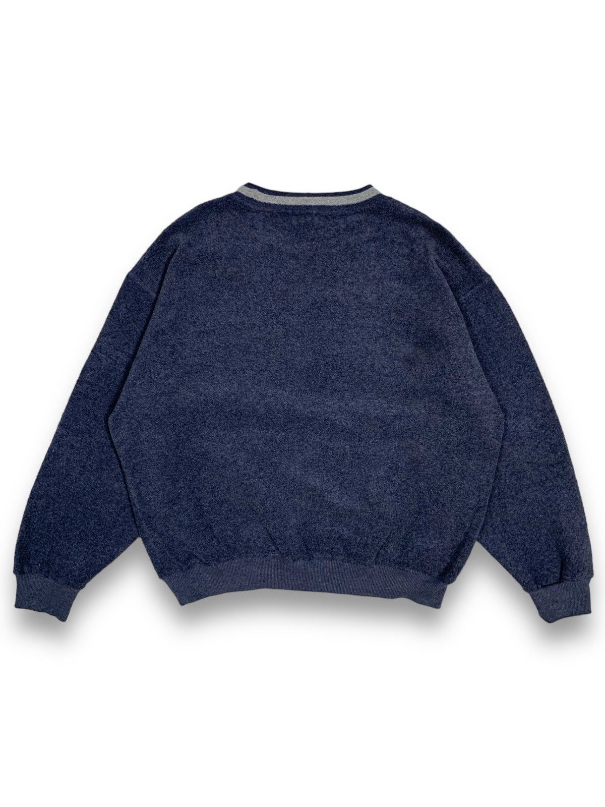 U.S. Polo Assn. Vintage US Polo Assn Embroidered Spell Out Logo Sweatshirt Size US L / EU 52-54 / 3 - 2 Thumbnail