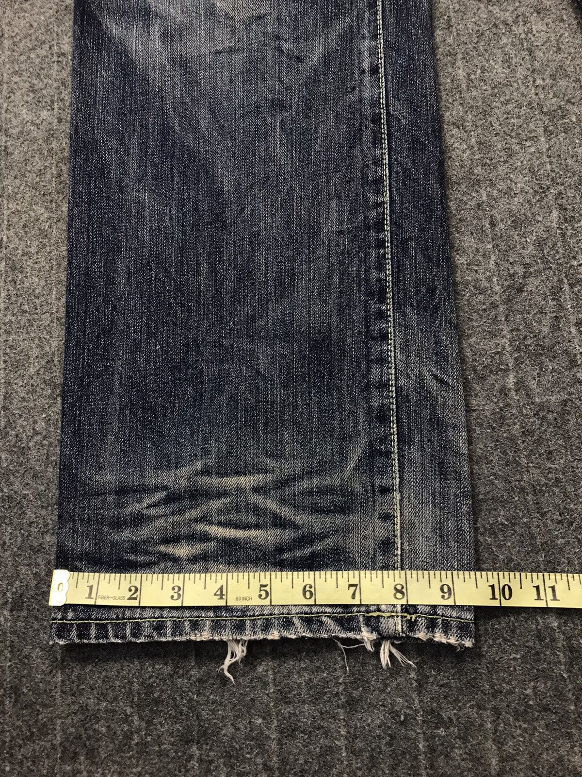 Japanese Brand × Vintage Vintage Rubber Soul Distressed Denim Jeans Style Size US 37 - 18 Thumbnail