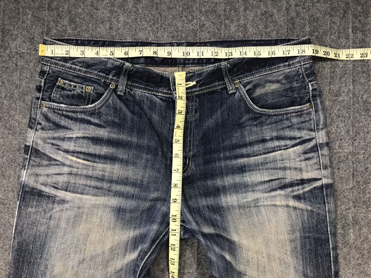 Japanese Brand × Vintage Vintage Rubber Soul Distressed Denim Jeans Style Size US 37 - 15 Thumbnail