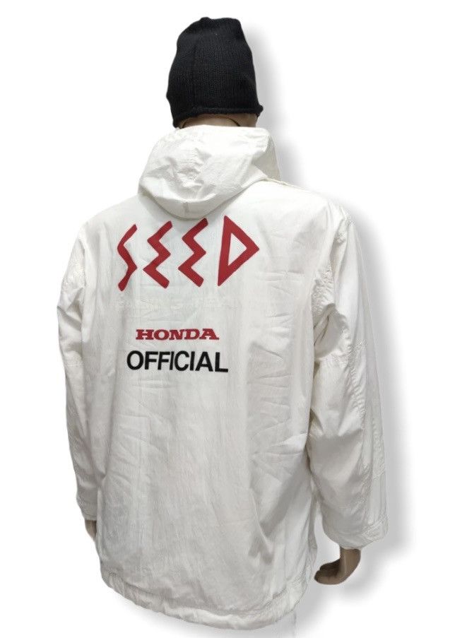 Honda 90'S SEED RACING TEAM HONDA OFFICIAL PullOver Hoodie Jacket Size US M / EU 48-50 / 2 - 1 Thumbnail