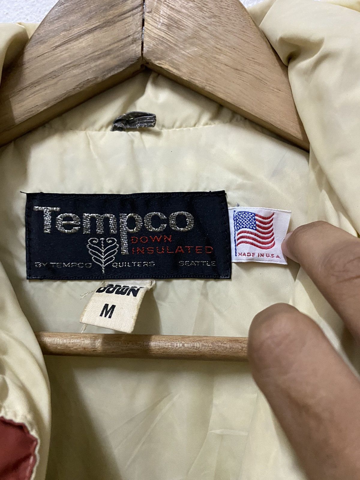 Vintage Vintage Tempco Goose Down Puffer Vest Moncler Made in USA Size US S / EU 44-46 / 1 - 3 Thumbnail