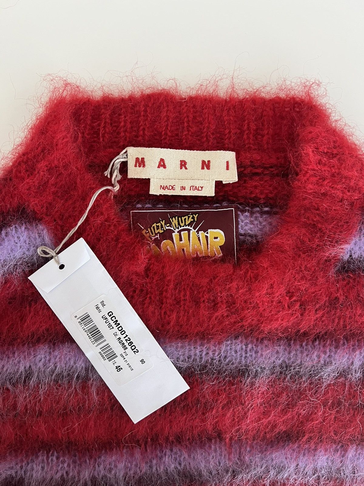 Marni Marni Fuzzy Mohair Sweater Size US S / EU 44-46 / 1 - 5 Thumbnail