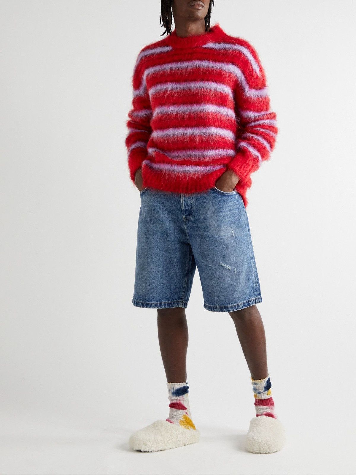 Marni Marni Fuzzy Mohair Sweater Size US S / EU 44-46 / 1 - 8 Thumbnail