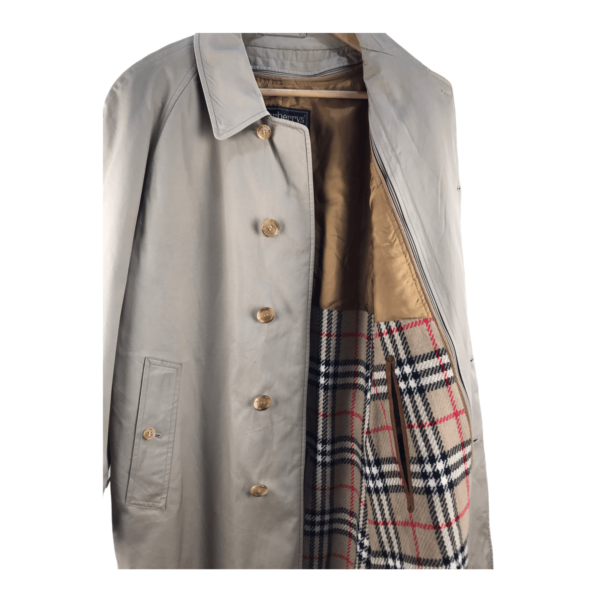 Burberry Vintage Burberrys Trench Coat Jacket Size US M / EU 48-50 / 2 - 8 Thumbnail