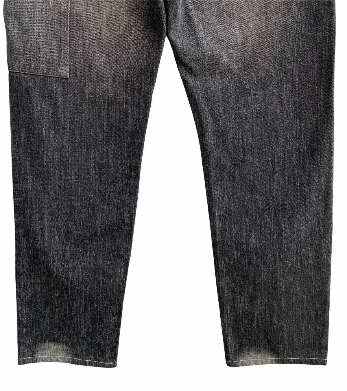 Japanese Brand Vintage Uniqlo Patch Work Denim Jeans Size US 32 / EU 48 - 6 Thumbnail