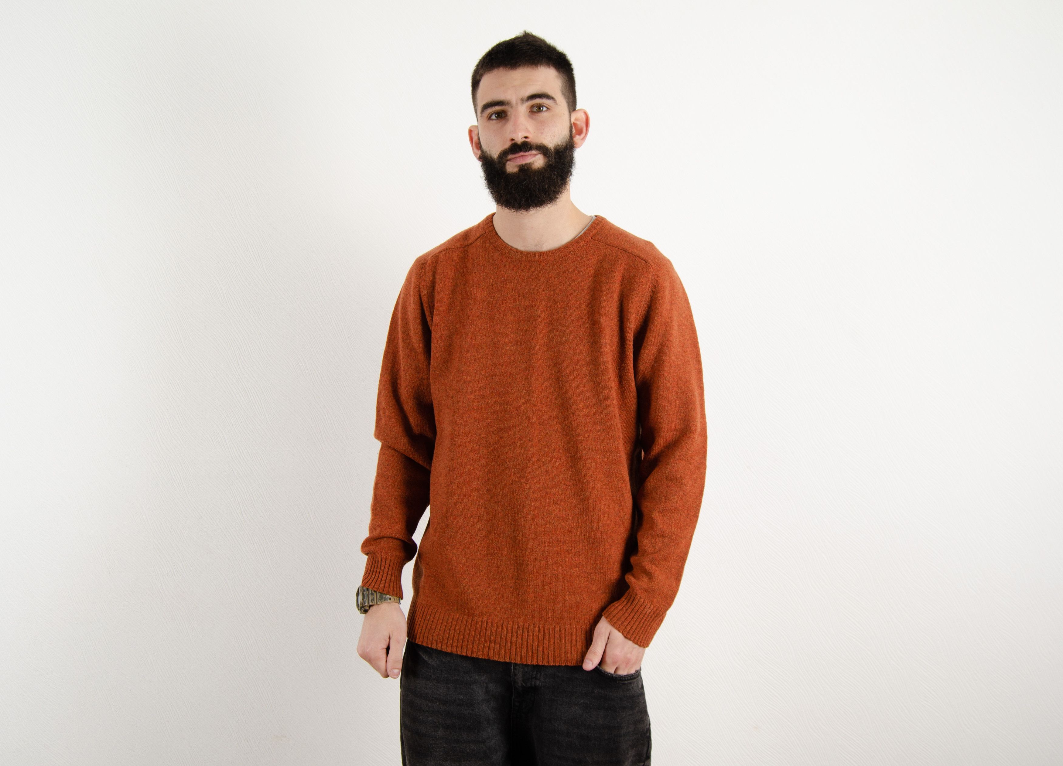 Wood Wood Wood Wood Wool Sweater L Size US L / EU 52-54 / 3 - 1 Thumbnail