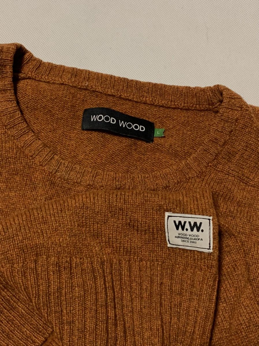 Wood Wood Wood Wood Wool Sweater L Size US L / EU 52-54 / 3 - 3 Thumbnail
