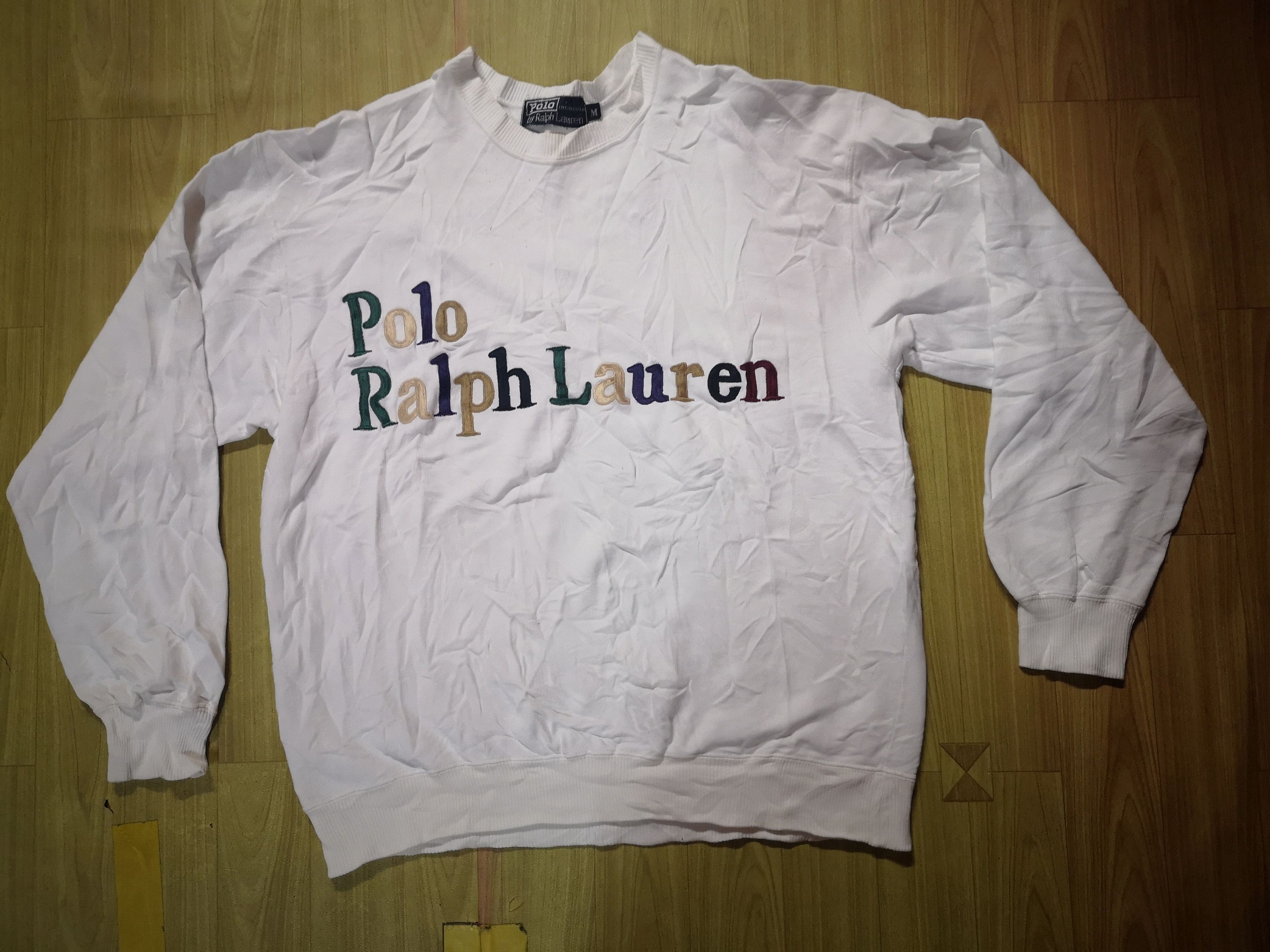 Polo Ralph Lauren Vintage Polo Ralph Lauren Spell Out Size US M / EU 48-50 / 2 - 1 Thumbnail