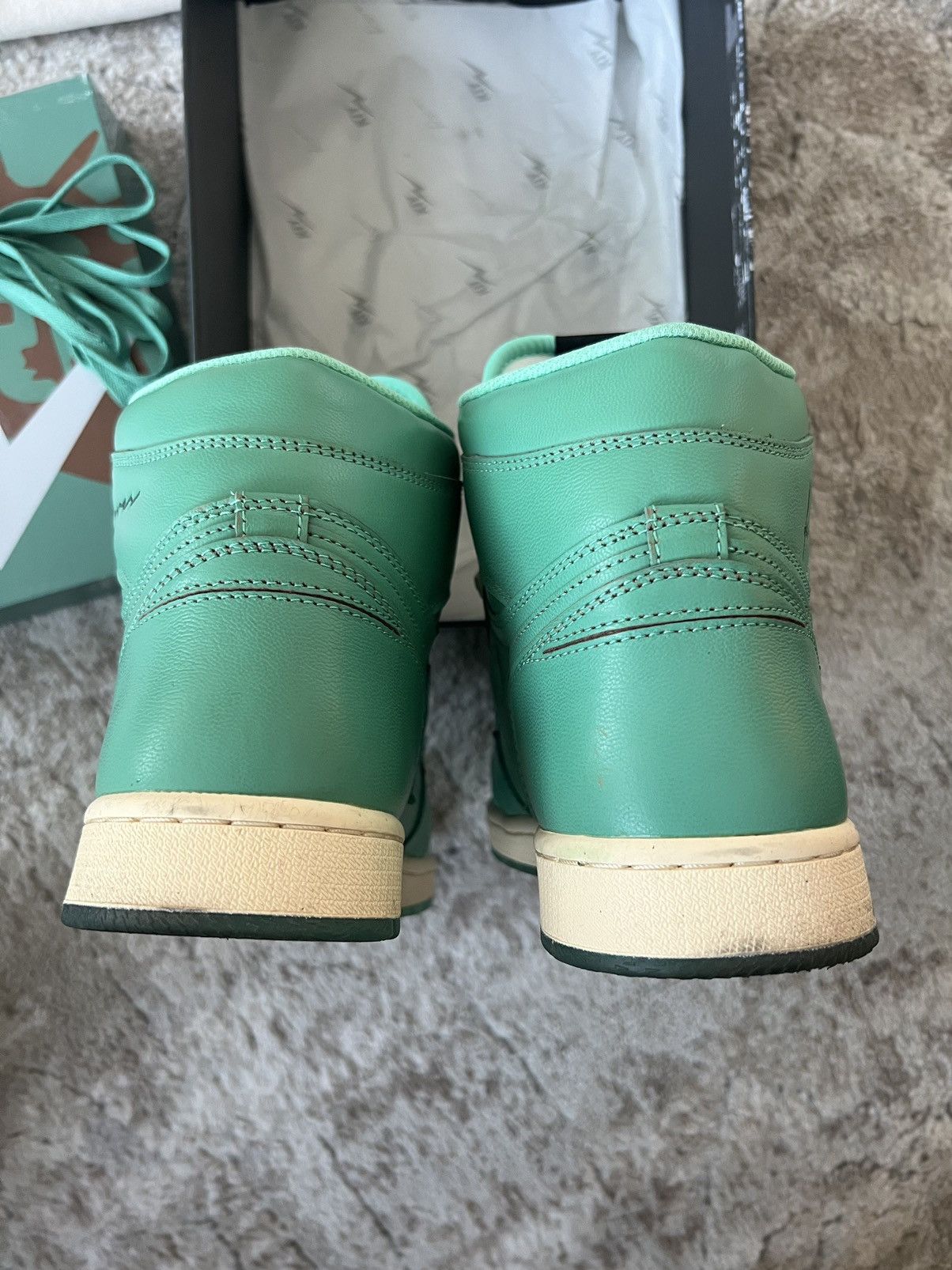 Reves Paris Reves Paris Sport / KIY 85 Hi - Liberty Green / Ivory Size US 11.5 / EU 44-45 - 5 Thumbnail