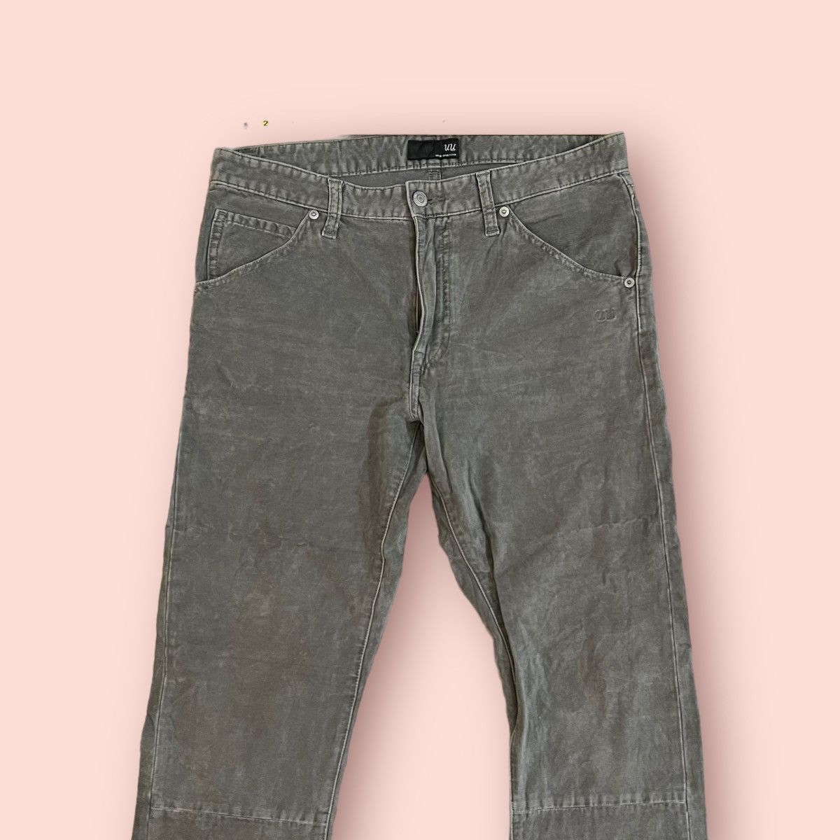 Japanese Brand 🔥DOPE🔥 UNDERCOVER X UNIQLO DOUBLE KNEE CORDUROY JEANS Size US 31 - 21 Thumbnail