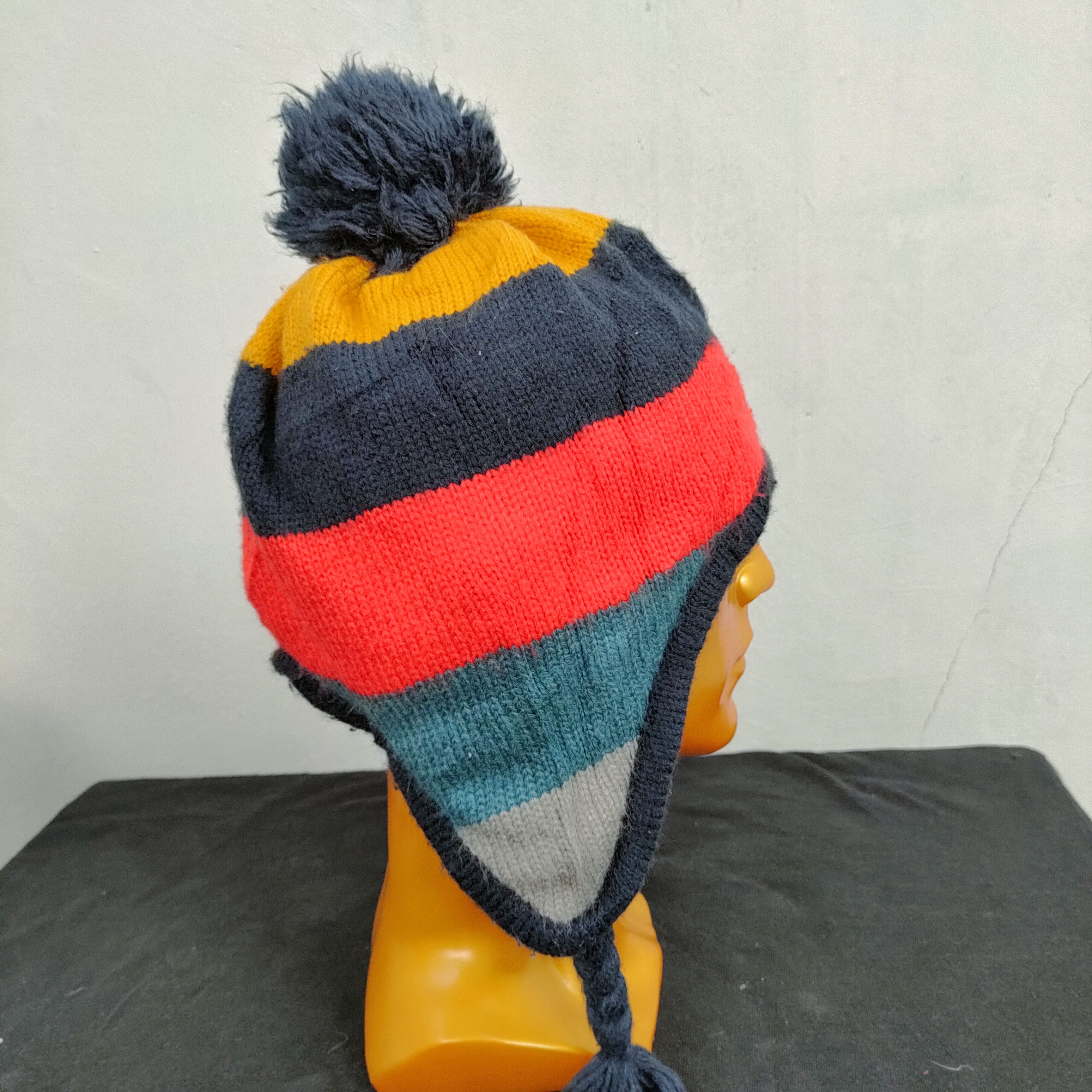 Japanese Brand 💥 BESTOFFER 💥 MULTICOLOR COLOR BEANIE HAT Size ONE SIZE - 3 Thumbnail