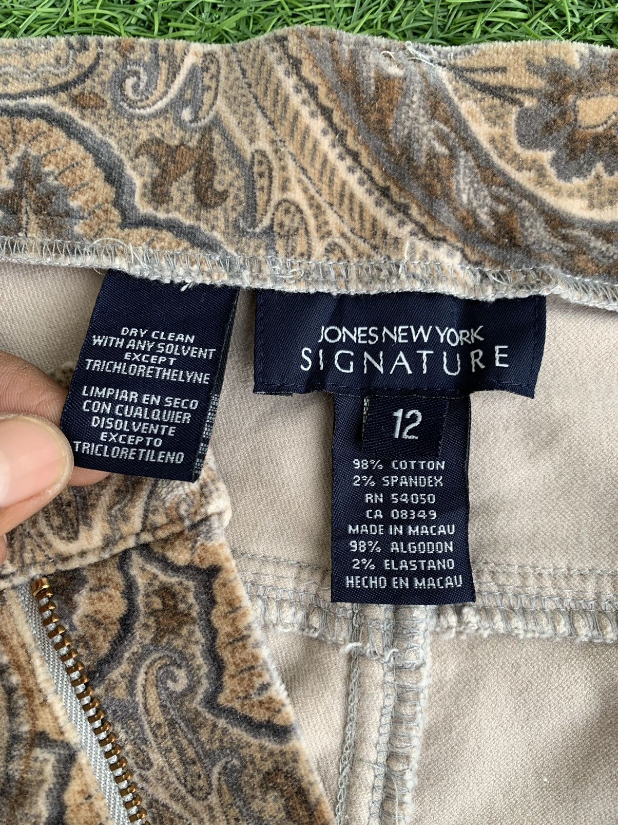 Japanese Brand John New York Signature Paisley Casual Pants Size US 32 / EU 48 - 9 Thumbnail