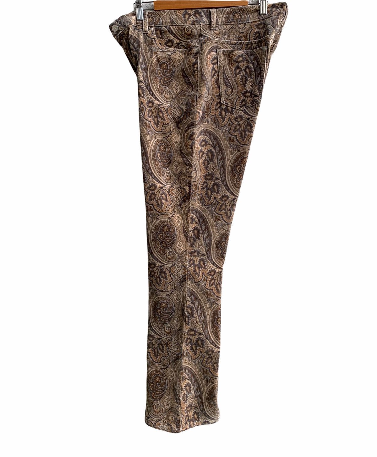 Japanese Brand John New York Signature Paisley Casual Pants Size US 32 / EU 48 - 3 Thumbnail