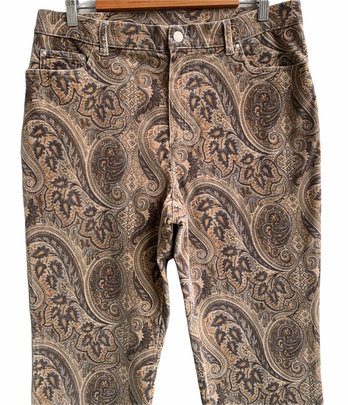 Japanese Brand John New York Signature Paisley Casual Pants Size US 32 / EU 48 - 4 Thumbnail