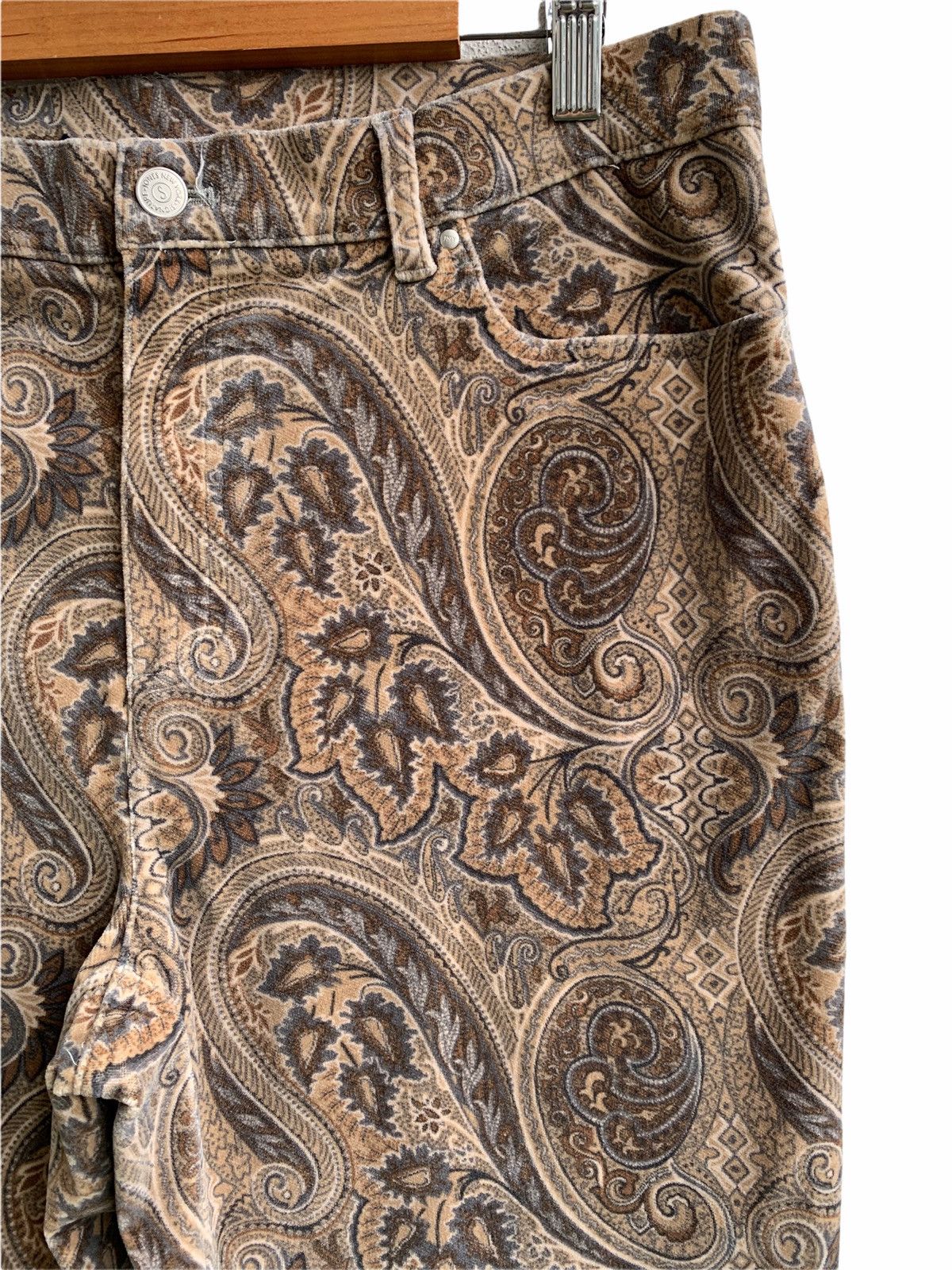 Japanese Brand John New York Signature Paisley Casual Pants Size US 32 / EU 48 - 6 Thumbnail