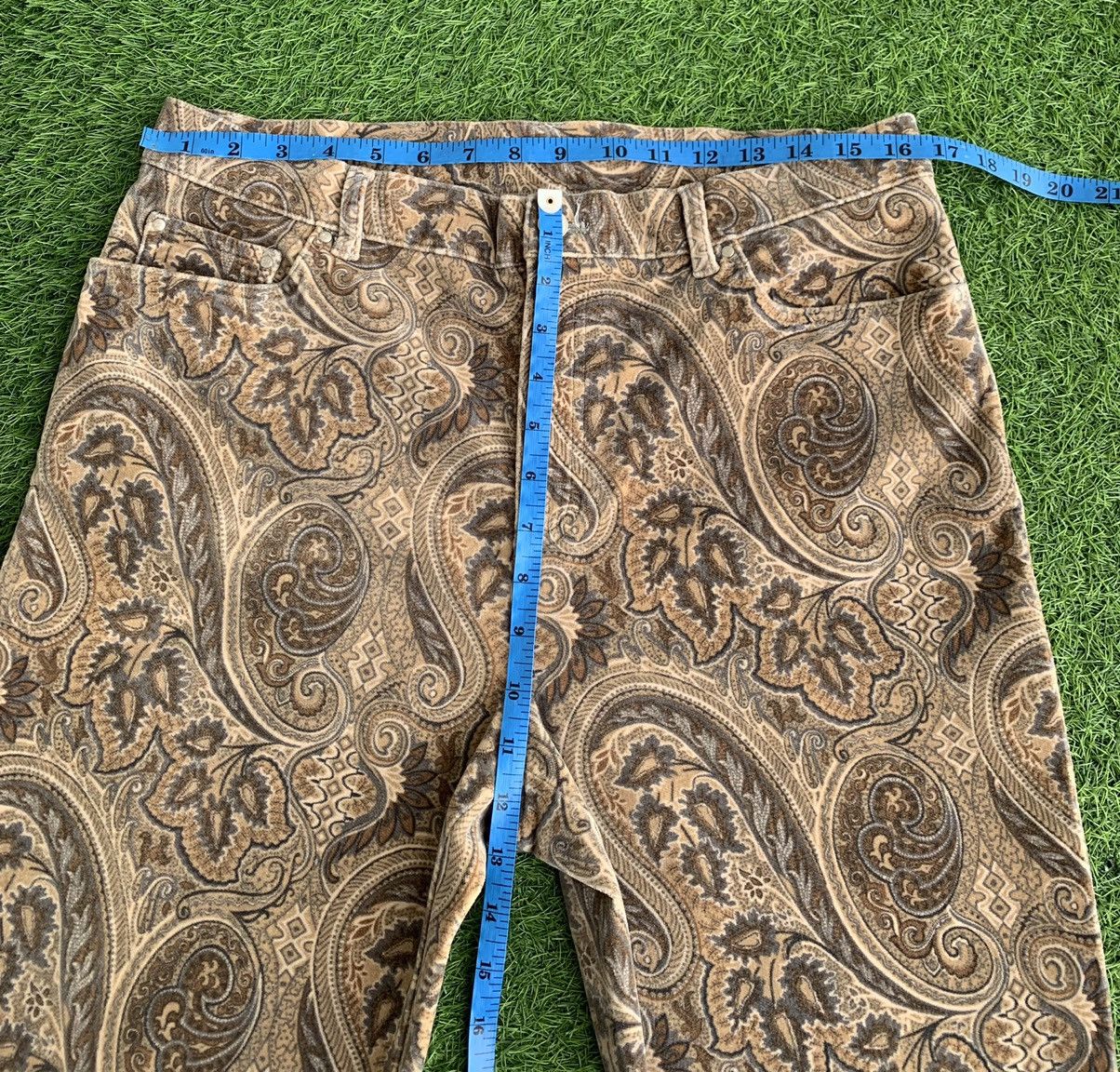 Japanese Brand John New York Signature Paisley Casual Pants Size US 32 / EU 48 - 11 Thumbnail