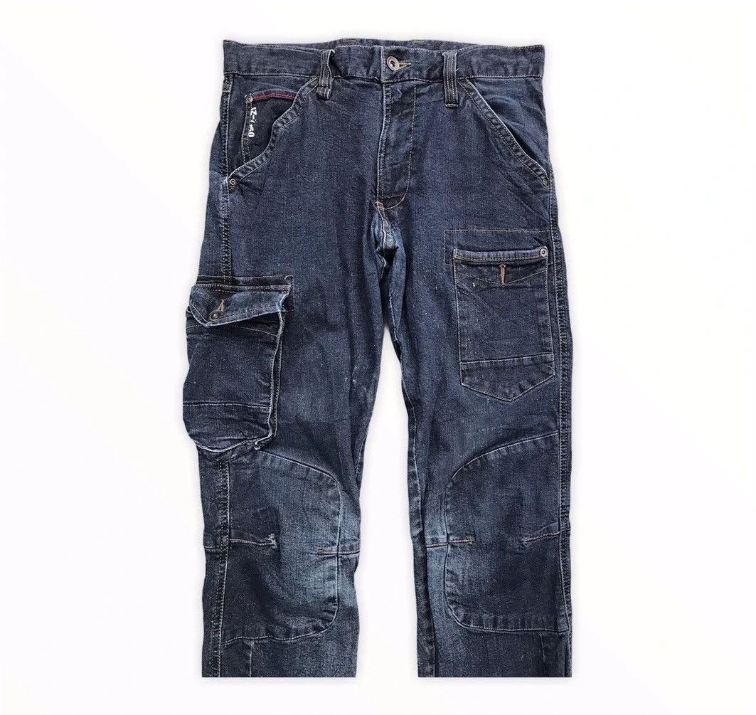 Japanese Brand Japanese Brand Bikers Gaming Tactical Trousers Casual Pant Size US 31 - 5 Thumbnail