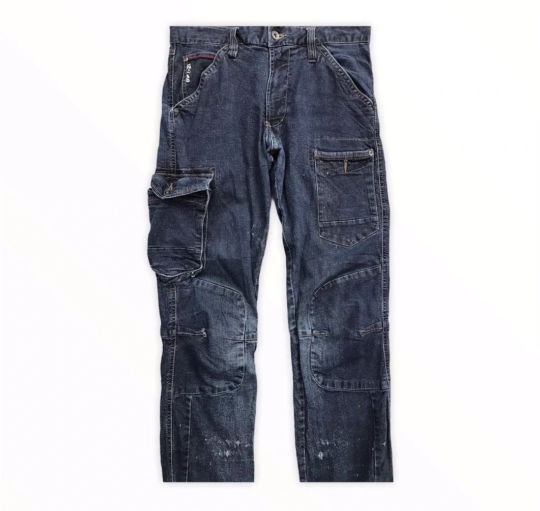 Japanese Brand Japanese Brand Bikers Gaming Tactical Trousers Casual Pant Size US 31 - 8 Thumbnail