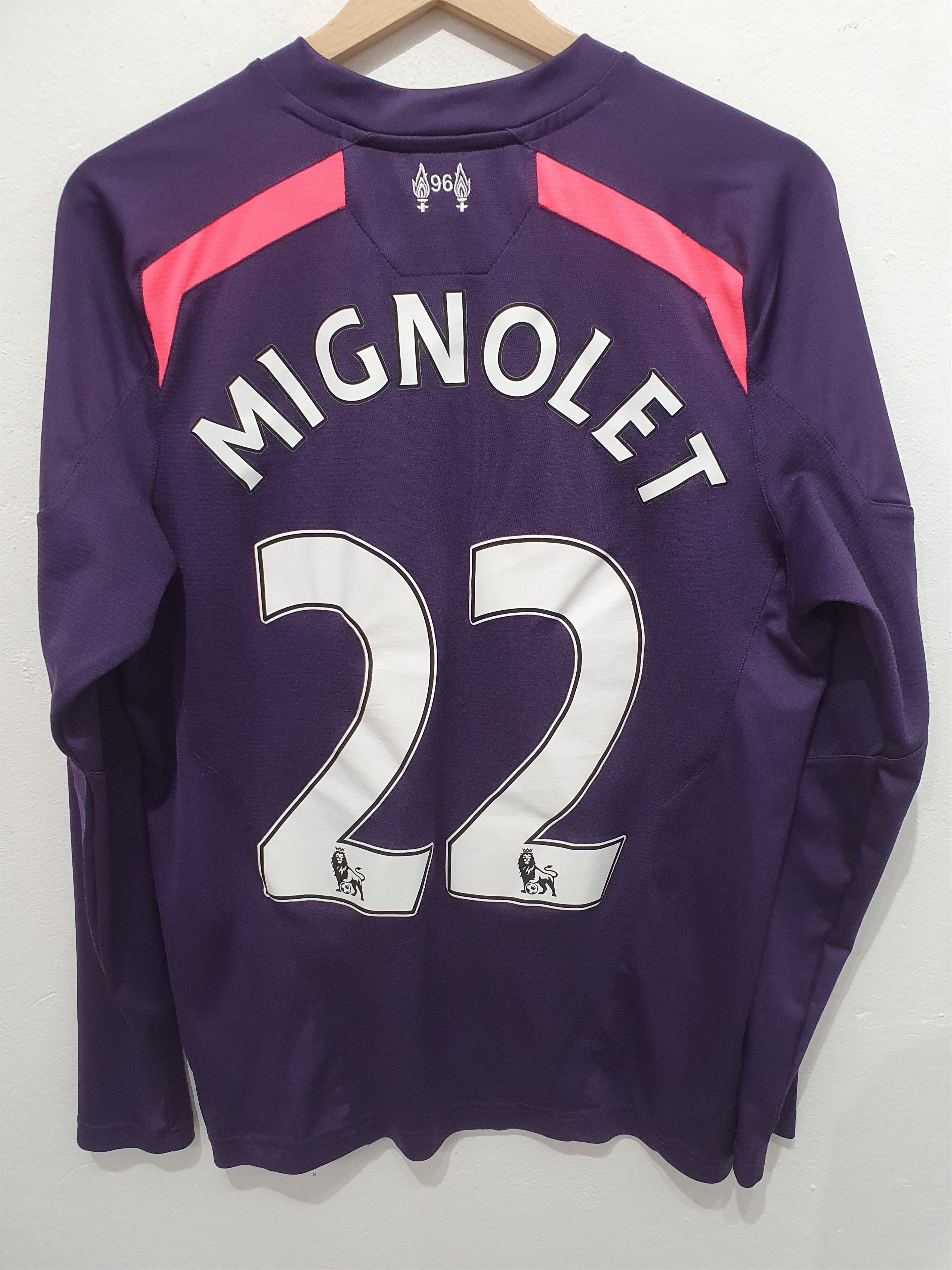 image of Jersey x Liverpool Mignolet Warrior Liverpool Fc Size S Shirt Football Soccer, Men's