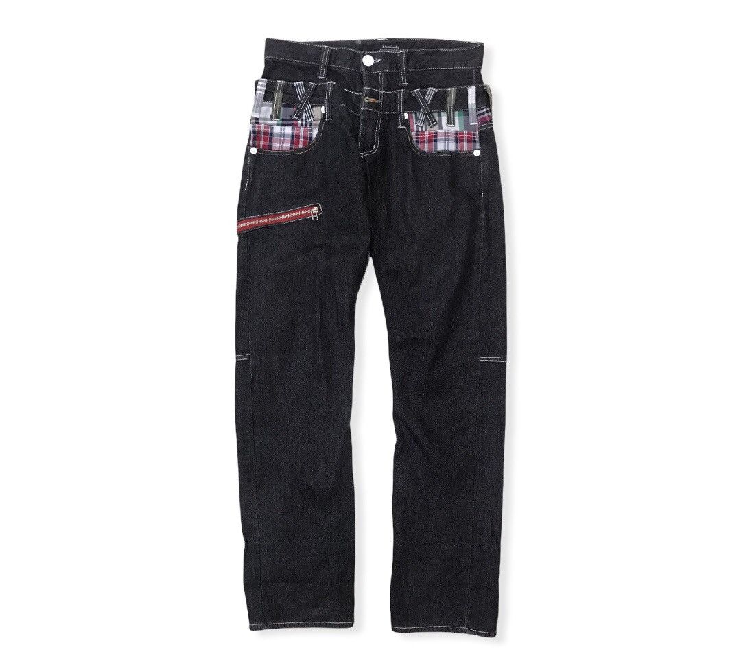 Japanese Brand Japanese Brand Dominate Double Waist Casual Pants Size US 31 - 1 Thumbnail